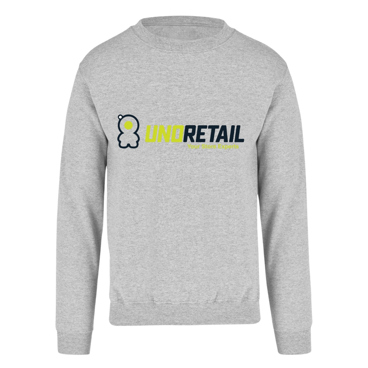 Sudadera Unisex Gris Personalizable Logo