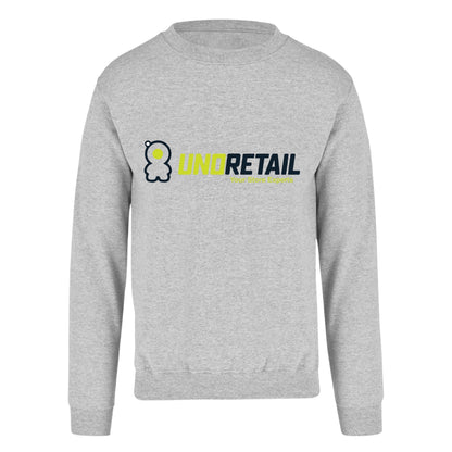 Sudadera Unisex Gris Personalizable Logo