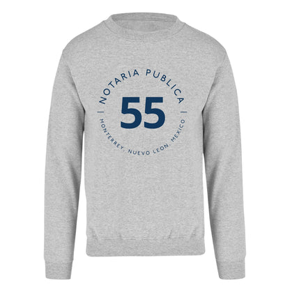 Sudadera Unisex Gris Personalizable Logo