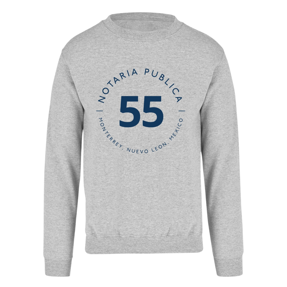 Sudadera Unisex Gris Personalizable Logo
