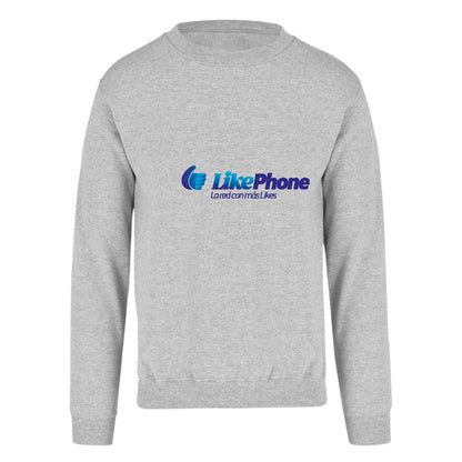 Sudadera Unisex Gris Personalizable Logo