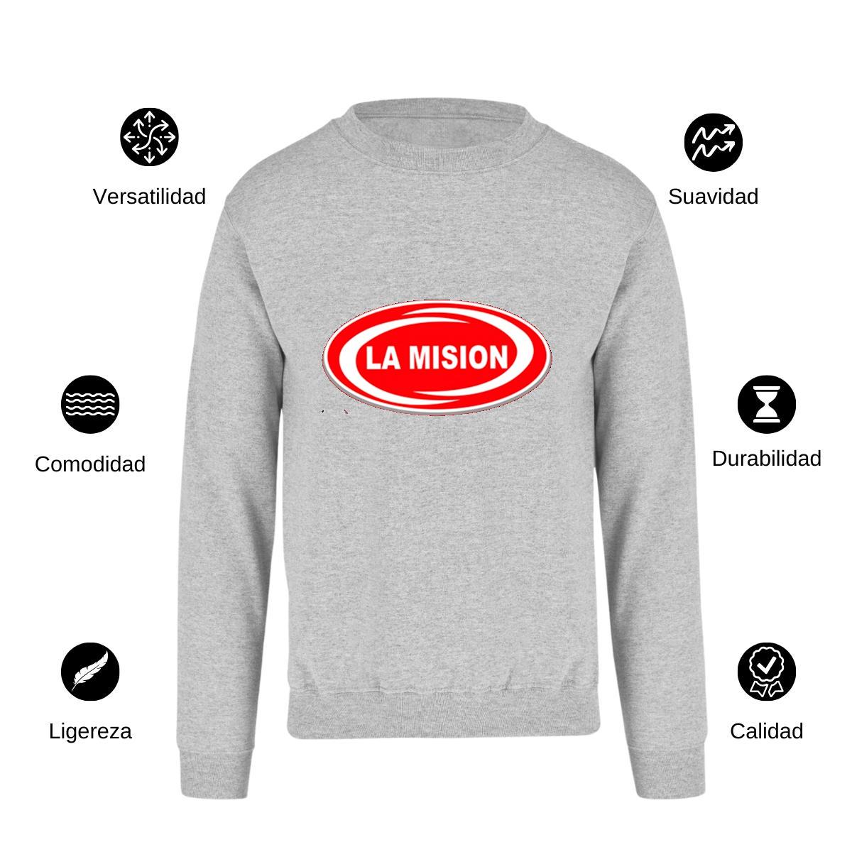 Sudadera Unisex Gris Personalizable Logo