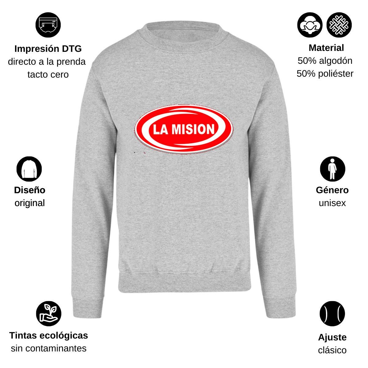 Sudadera Unisex Gris Personalizable Logo