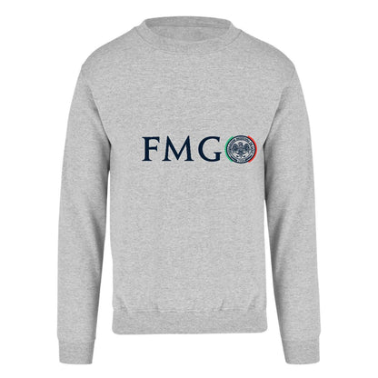 Sudadera Unisex Gris Personalizable Logo