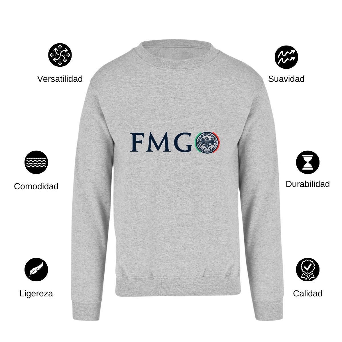 Sudadera Unisex Gris Personalizable Logo
