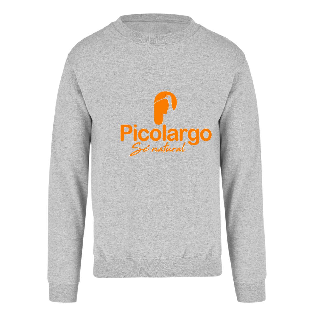 Sudadera Unisex Gris Personalizable Logo