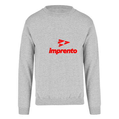 Sudadera Unisex Gris Personalizable Logo