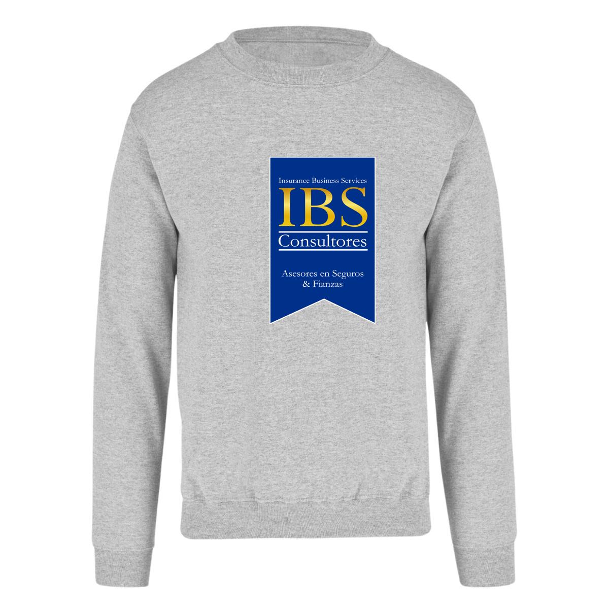 Sudadera Unisex Gris Personalizable Logo