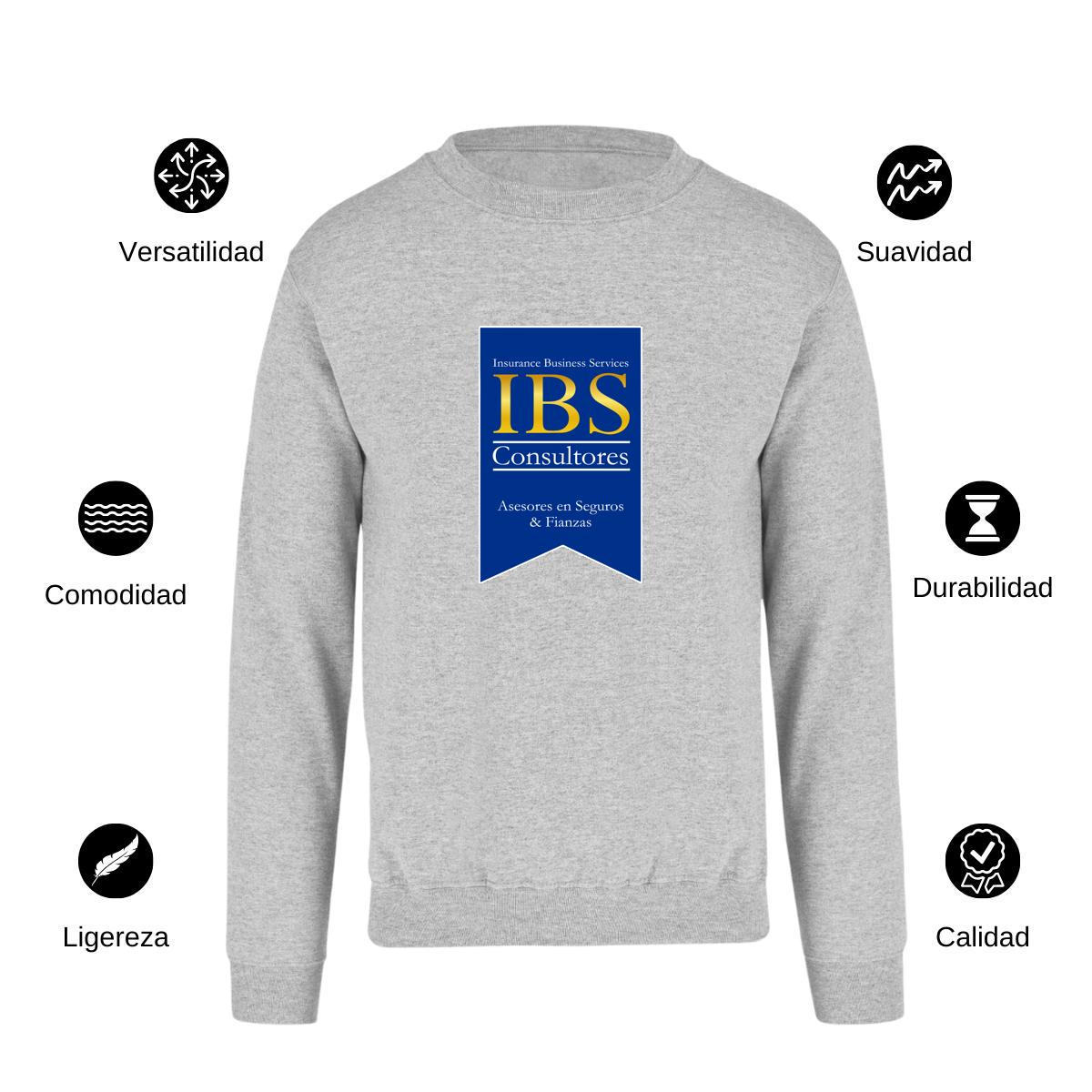 Sudadera Unisex Gris Personalizable Logo