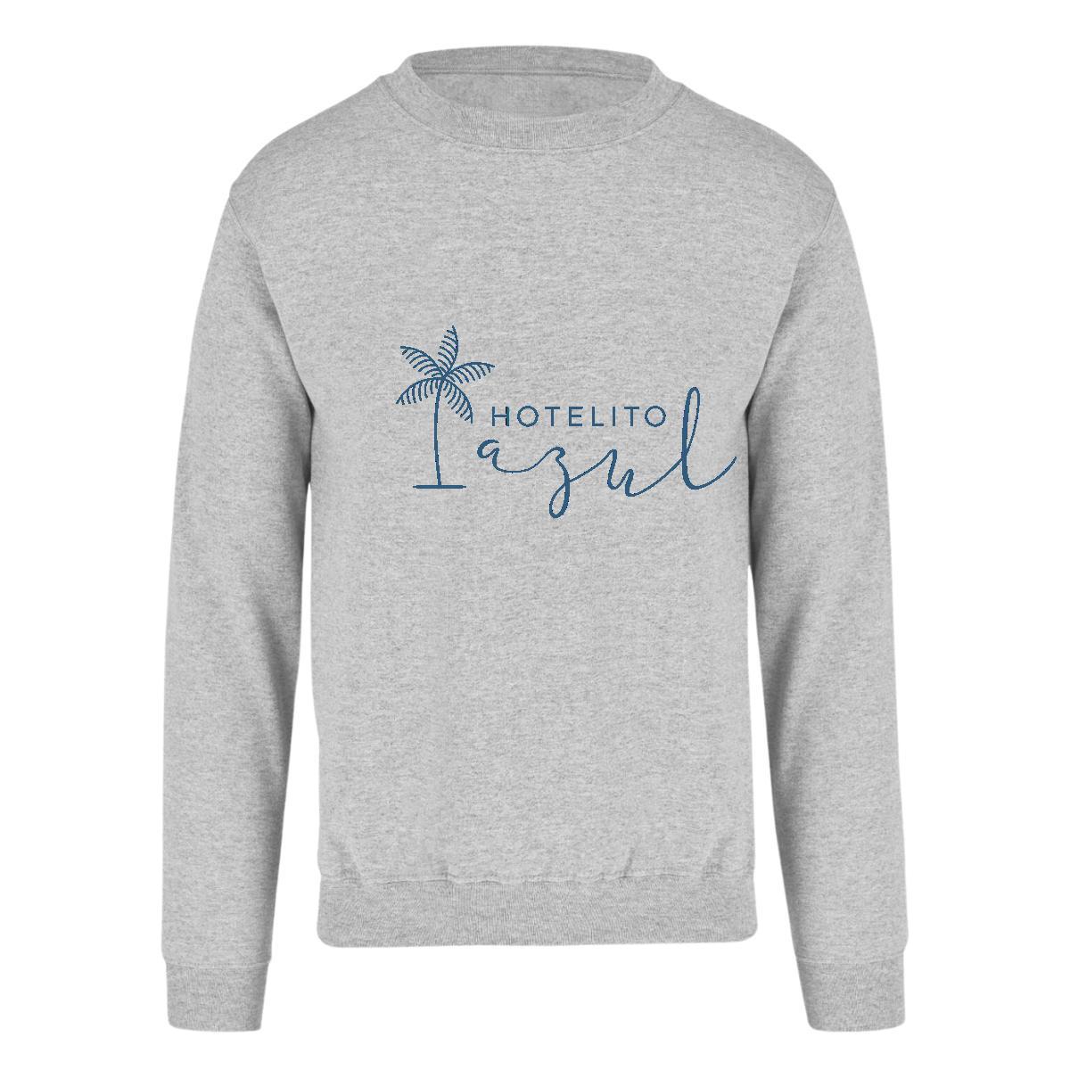 Sudadera Unisex Gris Personalizable Logo