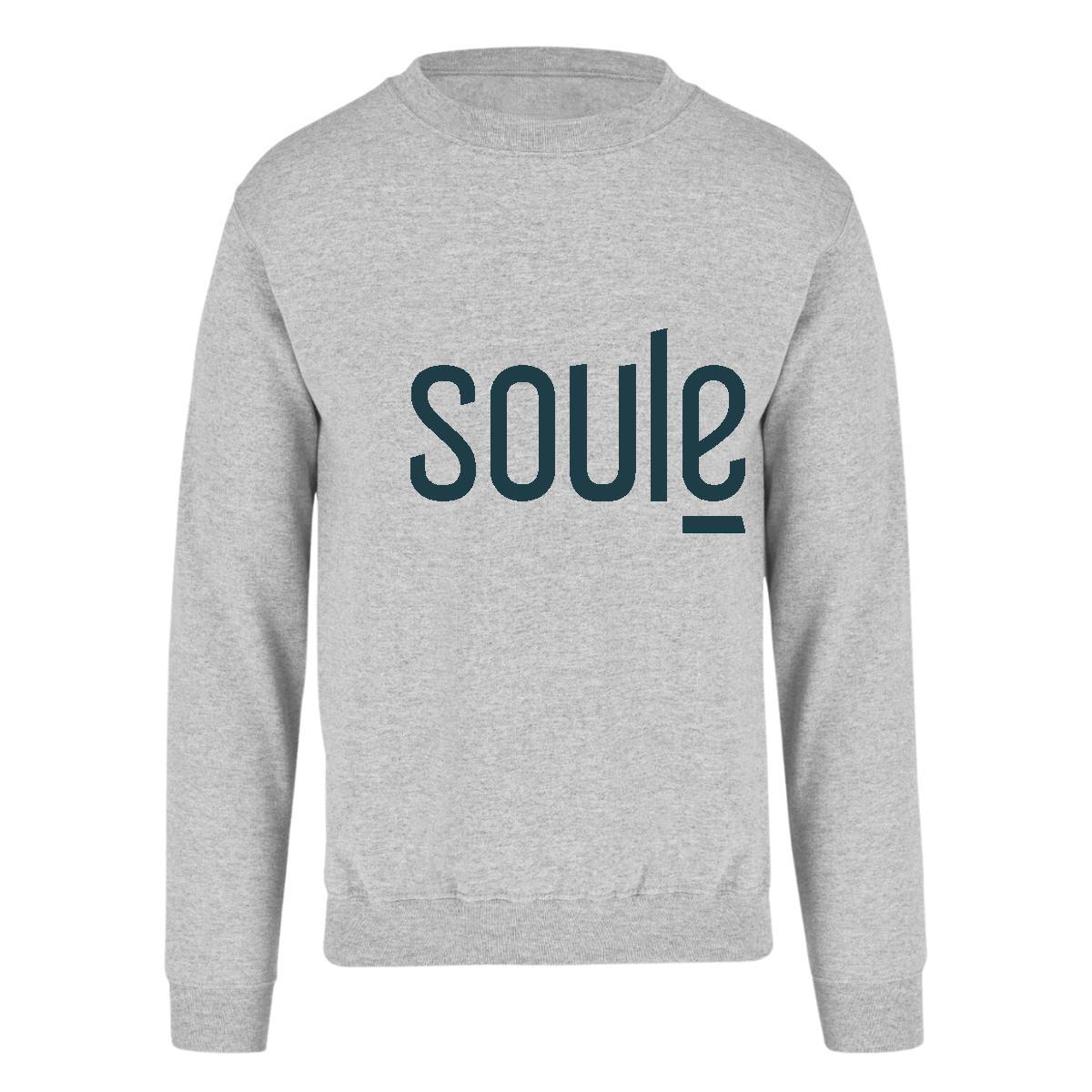 Sudadera Unisex Gris Personalizable Logo