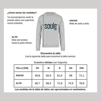 Sudadera Unisex Gris Personalizable Logo
