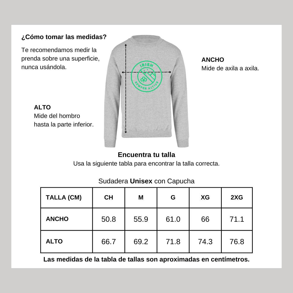 Sudadera Unisex Gris Personalizable Logo