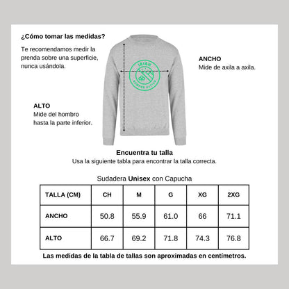 Sudadera Unisex Gris Personalizable Logo