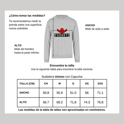 Sudadera Unisex Gris Personalizable Logo