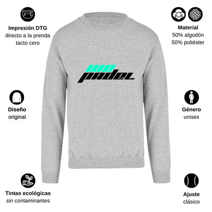 Sudadera Unisex Gris Personalizable Logo