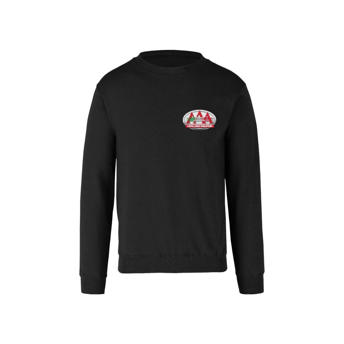 Sudadera Unisex Negro Personalizable Escudo