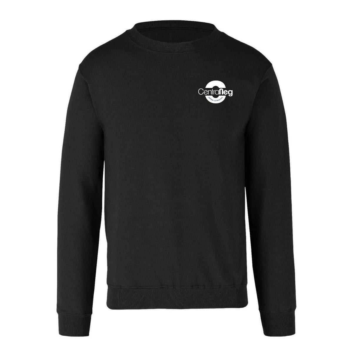 Sudadera Unisex Negro Personalizable Escudo
