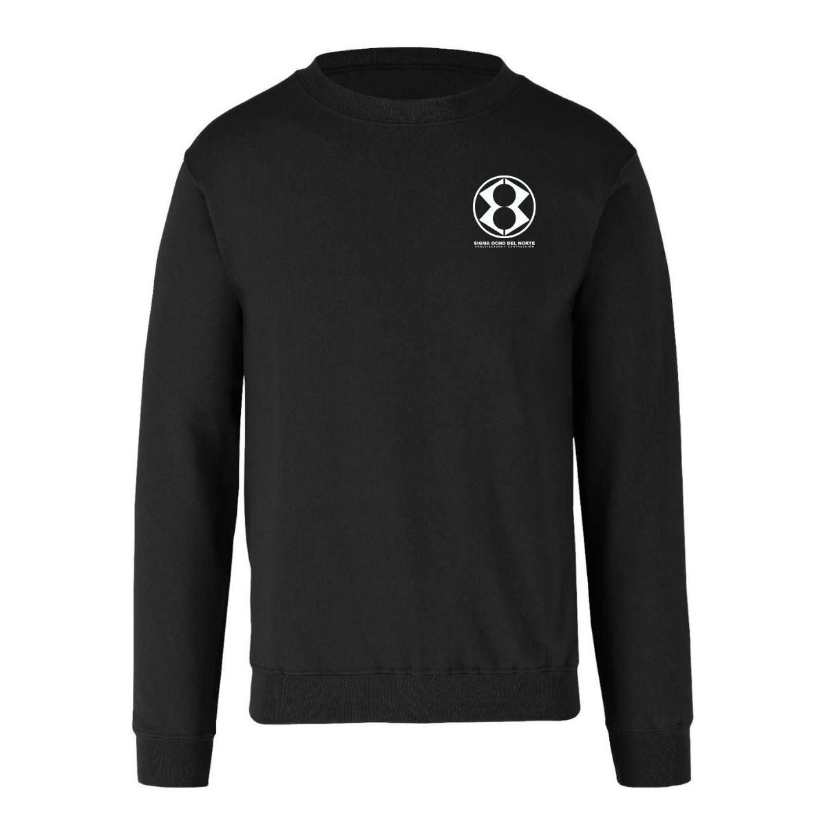 Sudadera Unisex Negro Personalizable Escudo