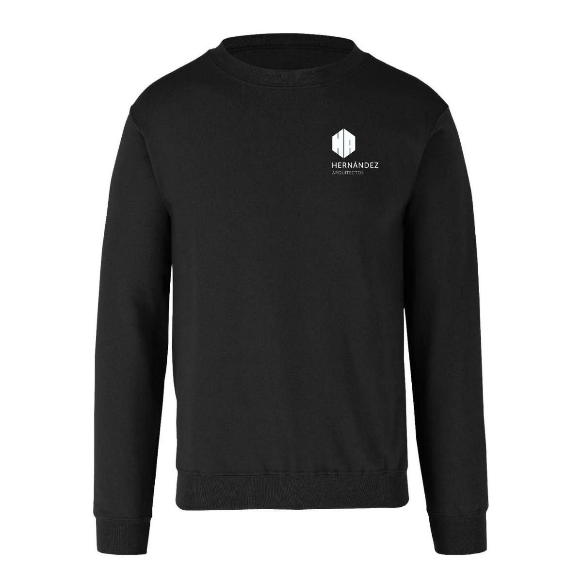 Sudadera Unisex Negro Personalizable Escudo