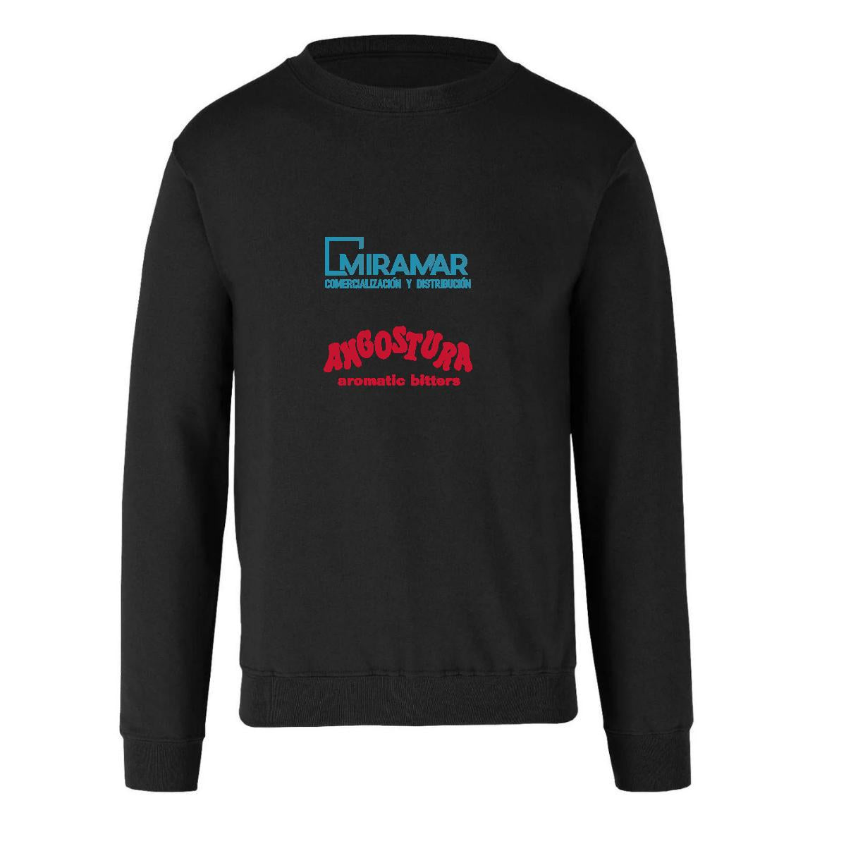 Sudadera Unisex Negro Personalizable Logo