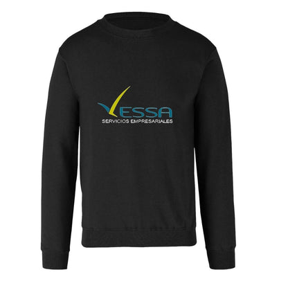 Sudadera Unisex Negro Personalizable Logo