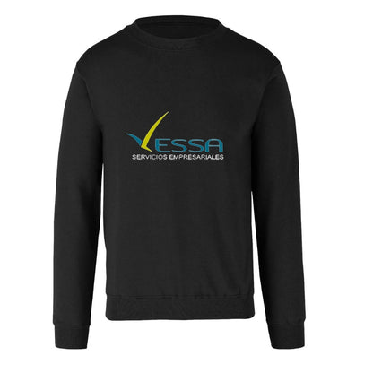 Sudadera Unisex Negro Personalizable Logo
