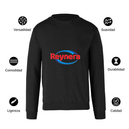 Sudadera Unisex Negro Personalizable Logo