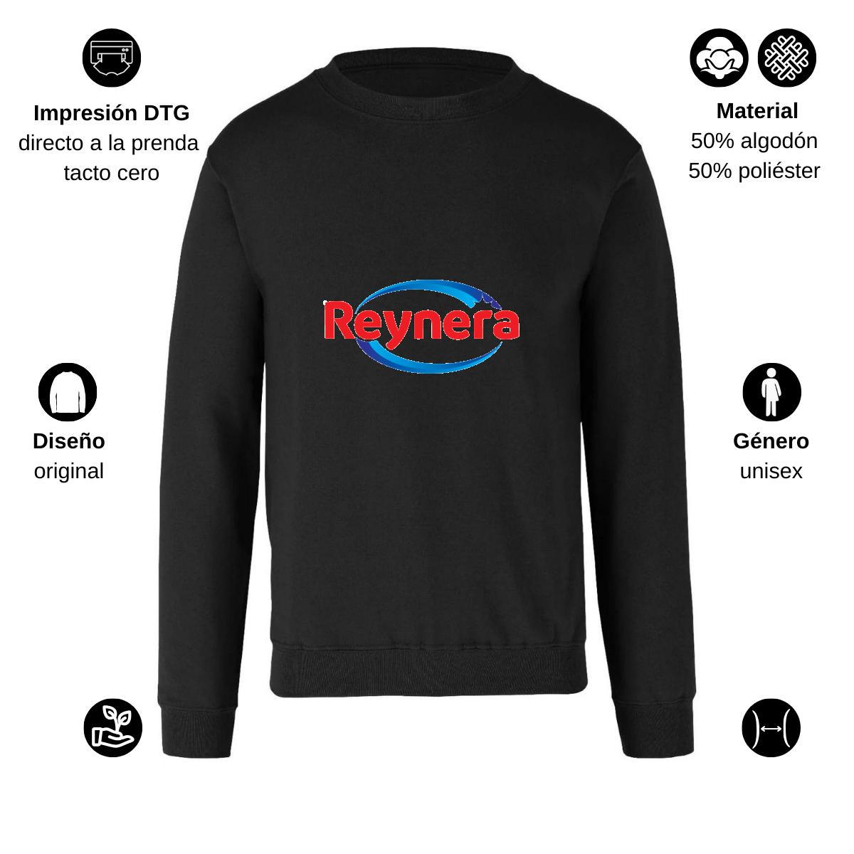 Sudadera Unisex Negro Personalizable Logo