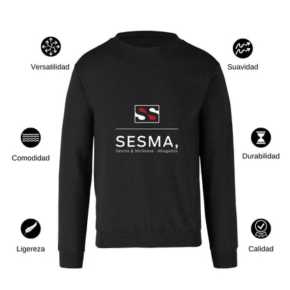 Sudadera Unisex Negro Personalizable Logo