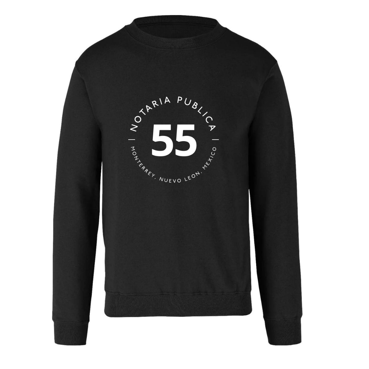 Sudadera Unisex Negro Personalizable Logo