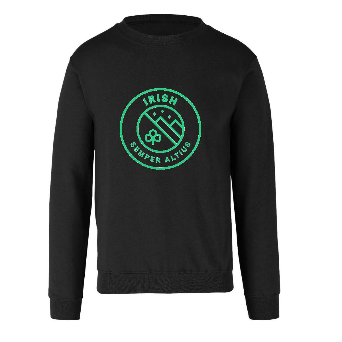 Sudadera Unisex Negro Personalizable Logo