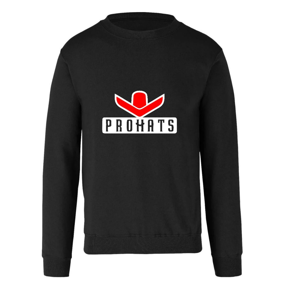 Sudadera Unisex Negro Personalizable Logo