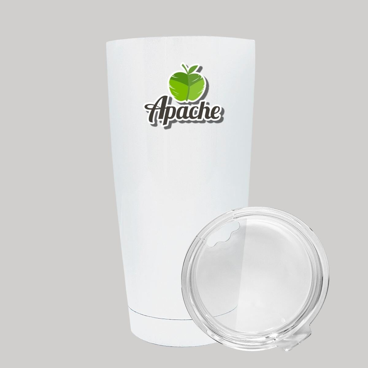 Termo Vaso Térmico 20 Oz Blanco Personalizable Logo