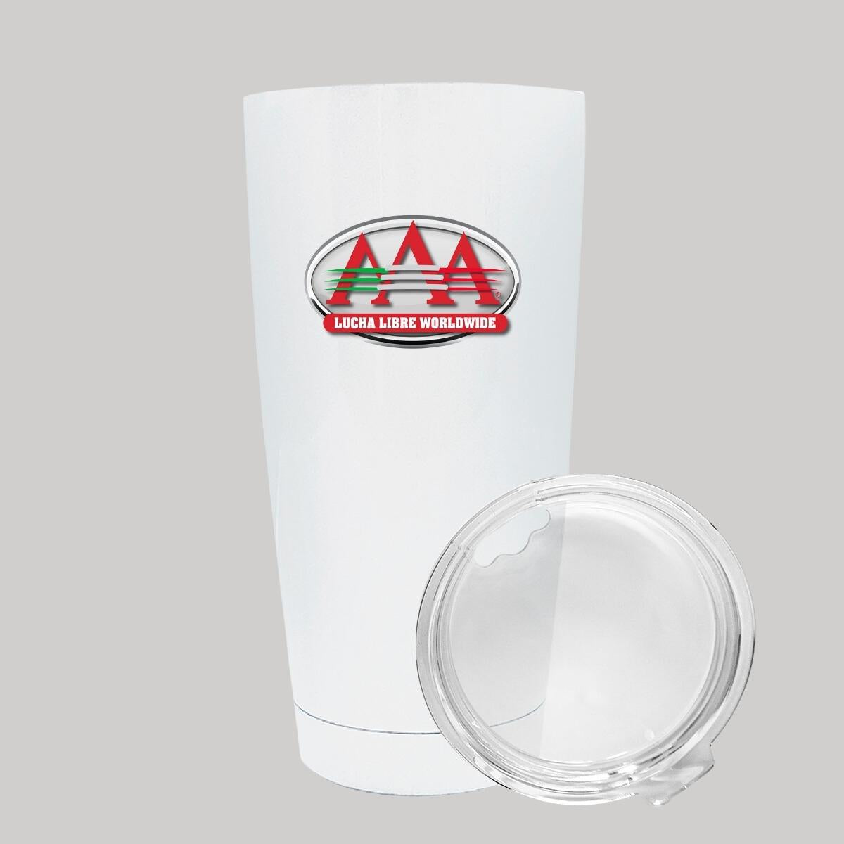 Termo Vaso Térmico 20 Oz Blanco Personalizable Logo