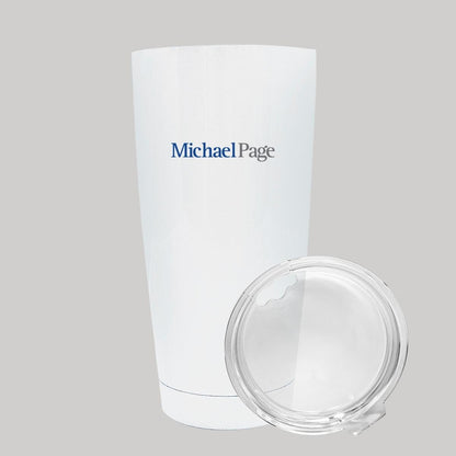 Termo Vaso Térmico 20 Oz Blanco Personalizable Logo