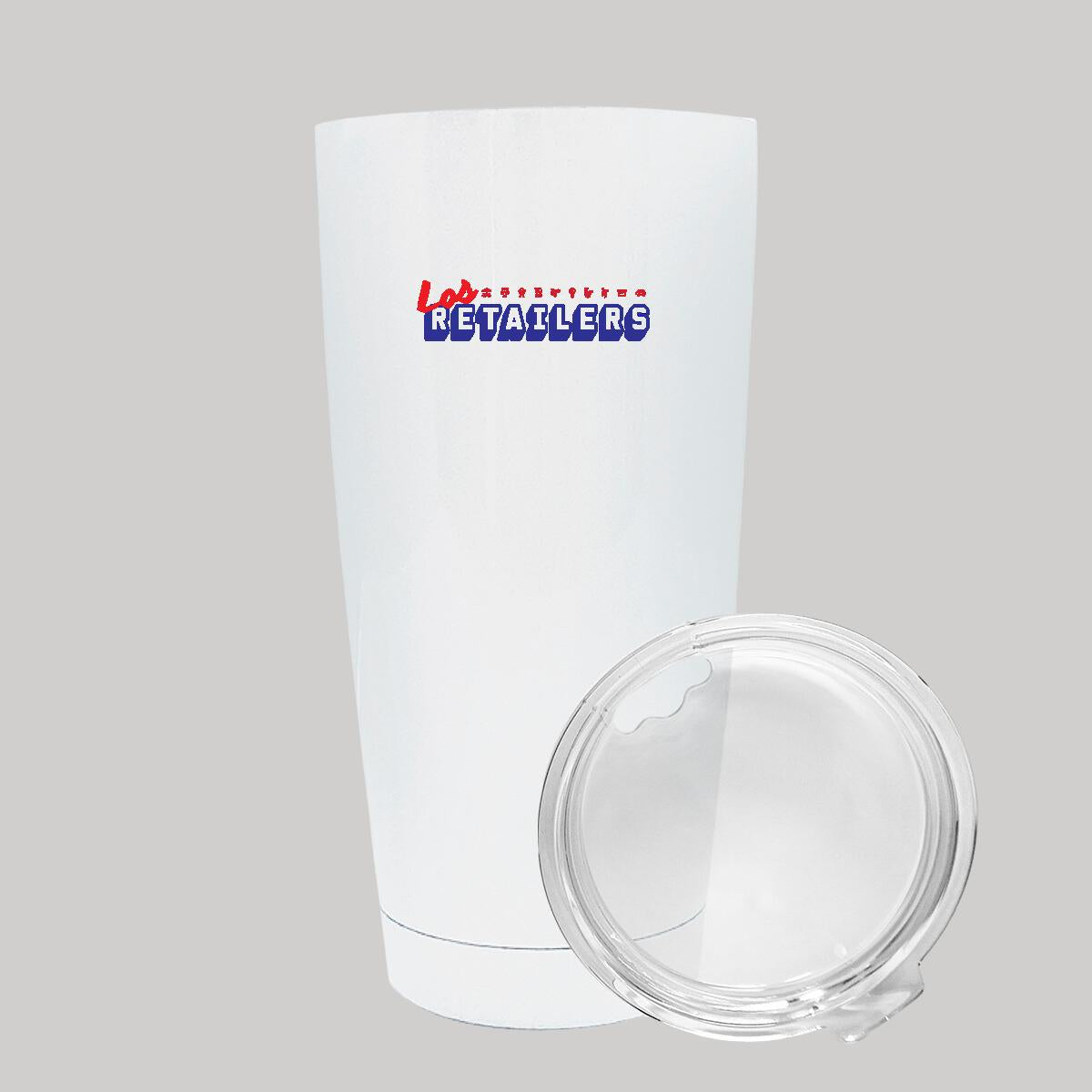 Termo Vaso Térmico 20 Oz Blanco Personalizable Logo