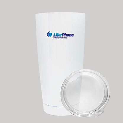 Termo Vaso Térmico 20 Oz Blanco Personalizable Logo