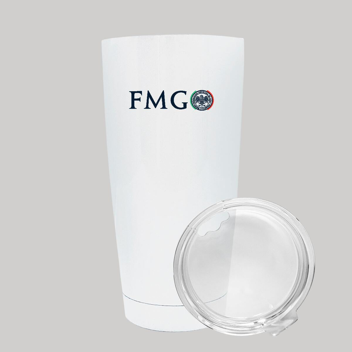 Termo Vaso Térmico 20 Oz Blanco Personalizable Logo