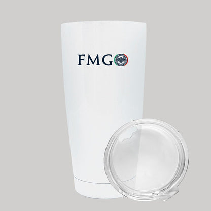 Termo Vaso Térmico 20 Oz Blanco Personalizable Logo