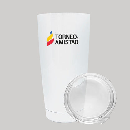 Termo Vaso Térmico 20 Oz Blanco Personalizable Logo