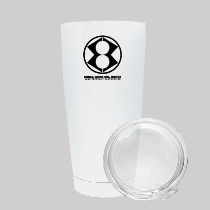 Termo Vaso Térmico 20 Oz Blanco Personalizable Logo