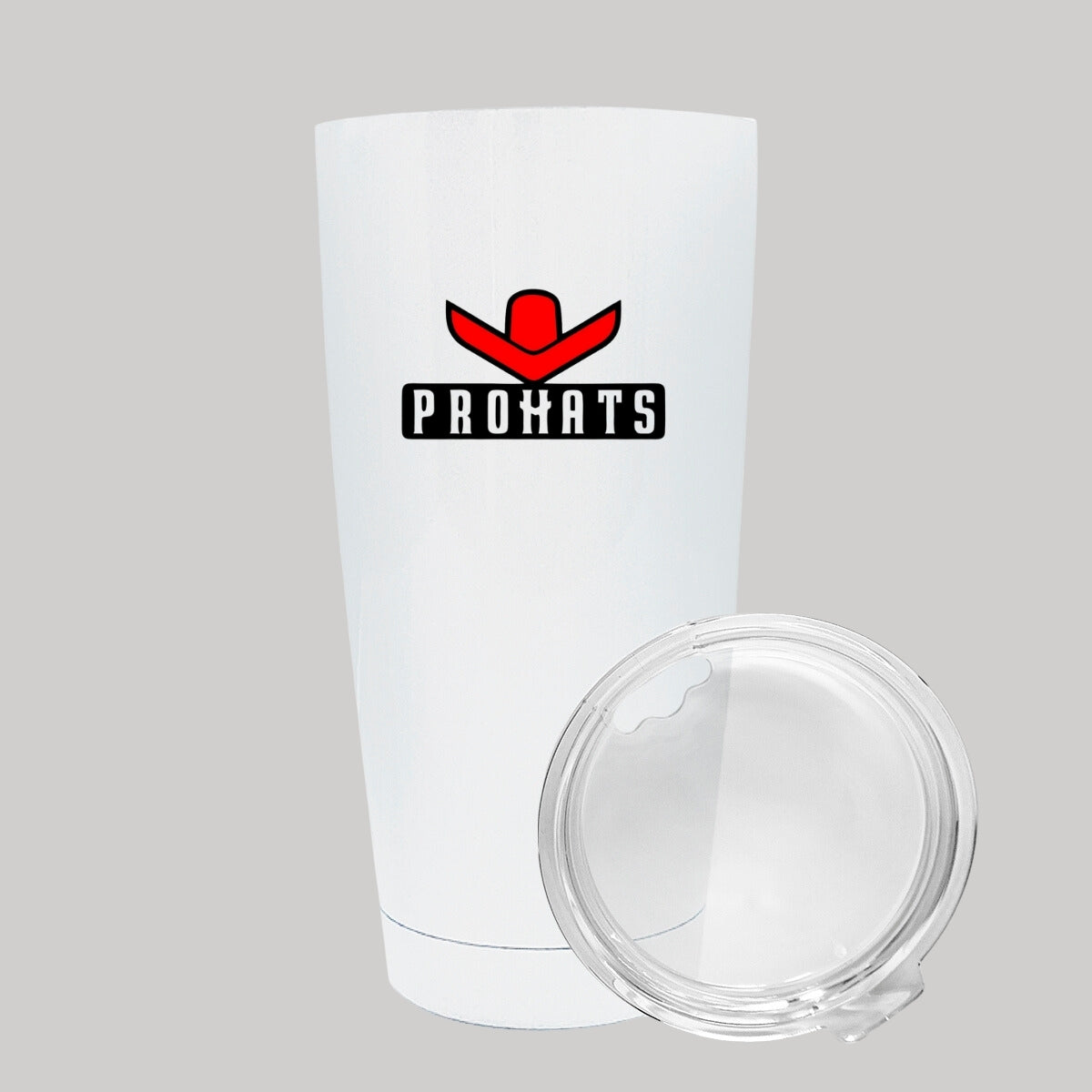 Termo Vaso Térmico 20 Oz Blanco Personalizable Logo