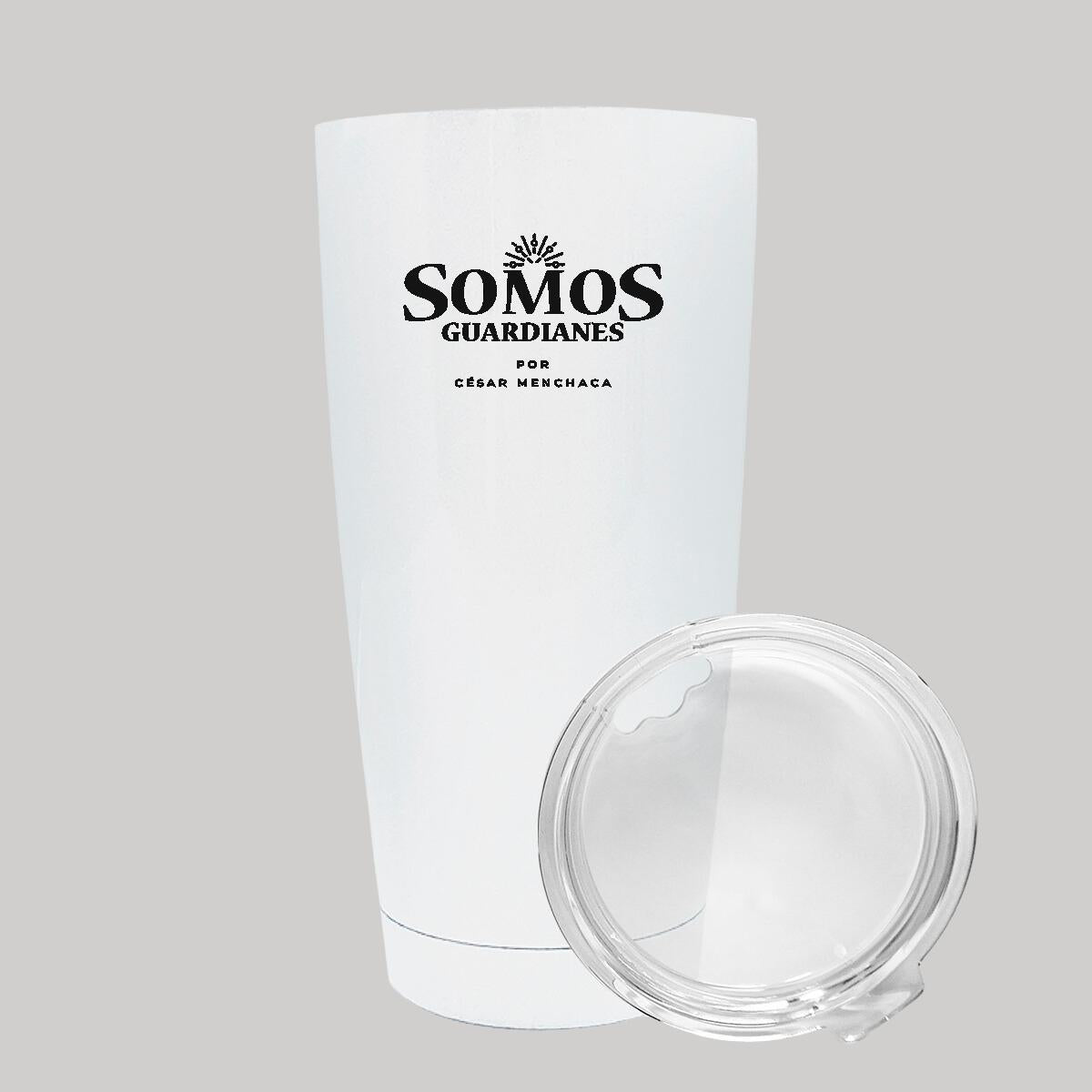 Termo Vaso Térmico 20 Oz Blanco Personalizable Logo