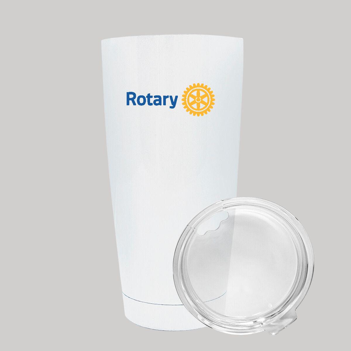 Termo Vaso Térmico 20 Oz Blanco Personalizable Logo