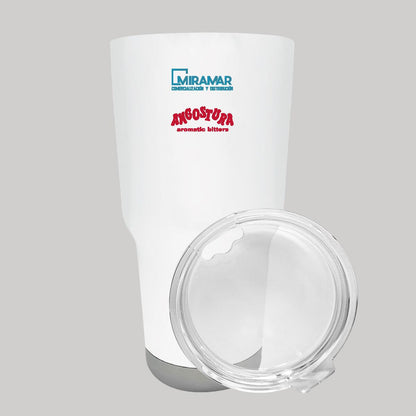 Termo Vaso Térmico 30 Oz Blanco Personalizable Logo