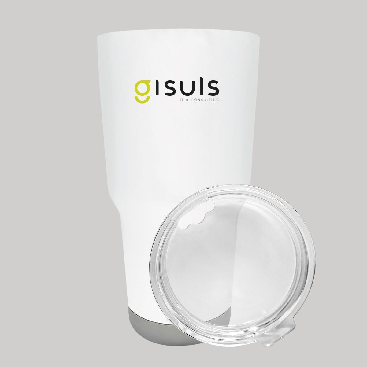 Termo Vaso Térmico 30 Oz Blanco Personalizable Logo
