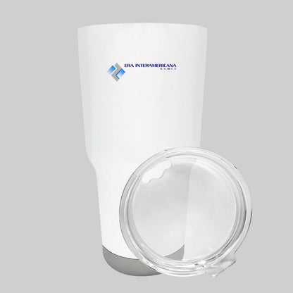 Termo Vaso Térmico 30 Oz Blanco Personalizable Logo