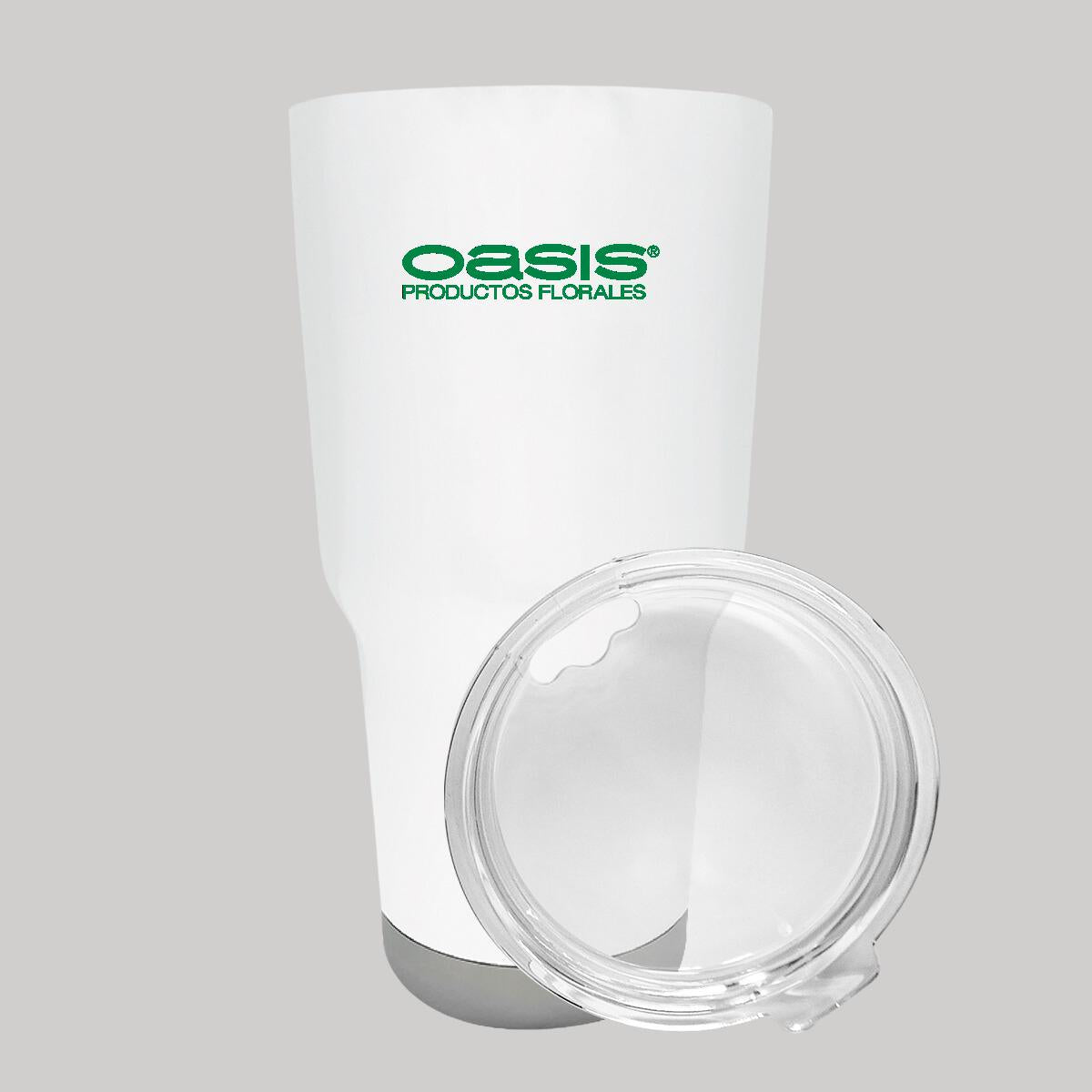 Termo Vaso Térmico 30 Oz Blanco Personalizable Logo