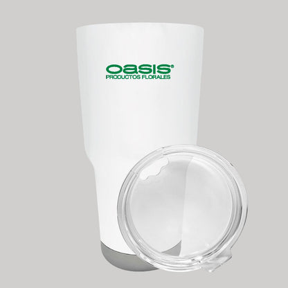 Termo Vaso Térmico 30 Oz Blanco Personalizable Logo